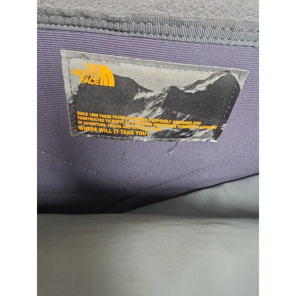 North Face Surge Laptop Backpack Rabbit Grey Heather/Cerise